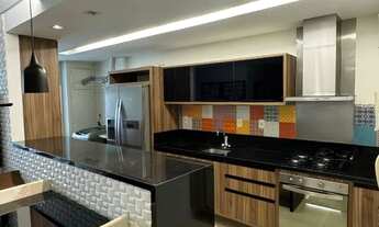 Imagem: Apto 85m² luxo, 2 qts mobiliado Cond. Topazio