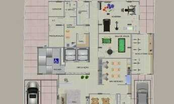 Imagem 3: Studio com 1 dormitório à venda, 21 m² por R$ 207.500 - Centro - Curitiba/PR