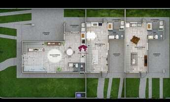 Imagem 5: Sobrado para Venda em Palhoça, Pinheira, 3 dormitórios, 1 suíte, 3 banheiros, 2 vagas