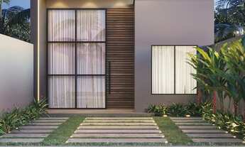 Imagem: Casa de 3 quartos, sendo 2 suites, design