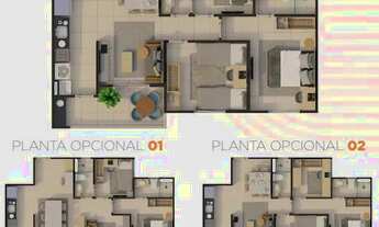 Imagem 3: Apartamento à venda com 3 quartos sendo 1 suite