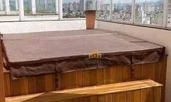 Imagem 2: Linda Cobertura no Anália Franco- 3 suítes - 162 metros- Banheira hidromassagem - Depósito