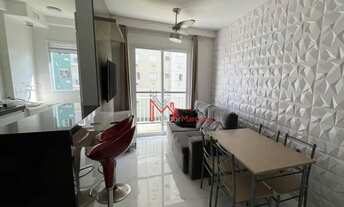 Imagem 2: Apartamento com 2 dormitórios à venda, 48 m² por R$ 290.000,00 - Ocian - Praia Grande/SP