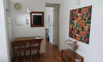 Imagem 3: Copacabana, Travessa Angrense, chamoso quarto e sala mobiliado