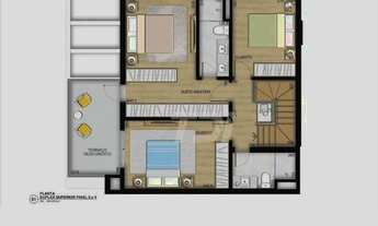 Imagem 7: Cobertura com 3 dormitórios à venda, 171 m² por R$ 2.232.296,00 - Vila Izabel - Curitiba/P