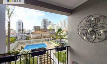 Imagem 3: Apartamento com 1 dormitório para alugar, 60 m² por R$ 3.829,00/mês - Mirandópolis - São P