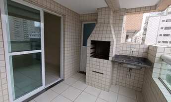 Imagem 4: Apartamento de 1 dorm com lazer completo, à 200m da praia, churrasqueira na sacada e vista