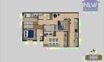 Imagem: Apartamento à venda, 73 m² por R$ 581.338,00