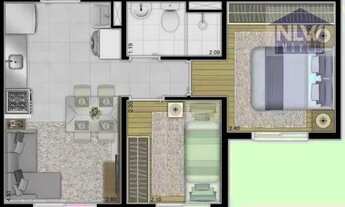 Imagem: Apartamento à venda, 32 m² por R$ 251.941,35