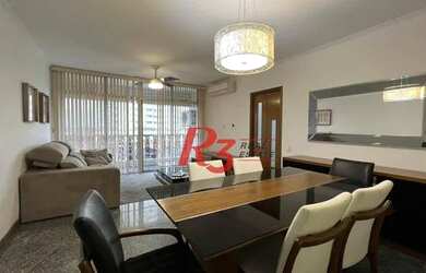 Imagem 2: Apartamento com 2 dormitórios para alugar, 112 m² por R$ 3.200,00/mês - Vila Belmiro - San