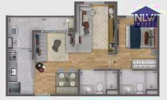 Imagem: Apartamento à venda, 46 m² por R$ 423.349,00