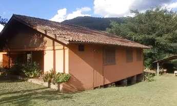 Imagem 3: Chácara com casa , rio nos fundos,roças