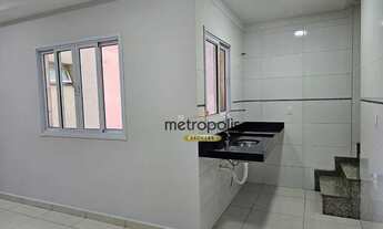 Imagem 2: Cobertura com 2 dormitórios à venda, 92 m² por R$ 440.000,00 - Vila Apiaí - Santo André/SP