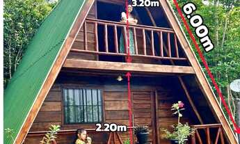 Imagem 2: Condominio de Chalé alpino na planta com terreno 2 meses pra entregar