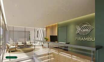 Imagem 6: OBRAS AVANÇADAS! Oportunidade final: Reserva Pirambu Flat beira-mar no melhor trecho de Ta