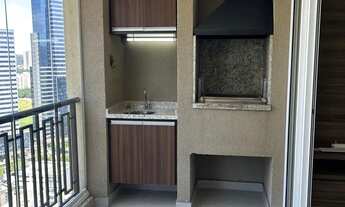 Imagem 2: Apartamento para aluguel com 107m² com 3 quartos (1 suíte com closet), 3 vagas, ar condici