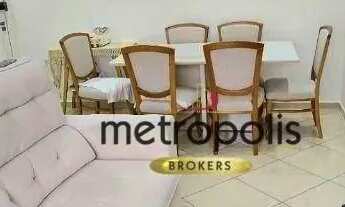 Imagem 2: Apartamento com 3 dormitórios à venda, 60 m² por R$ 385.000,00 - Parque Marajoara - Santo