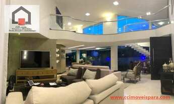 Imagem 3: Água Cristal; Casa com 800m² Construída, 5 Suítes, 04 Vagas de garagens