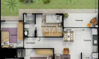 Imagem 7: APARTAMENTOS A VENDA- BOSQUE GARAVELO-APARECIDA DE GOIANIA-GO