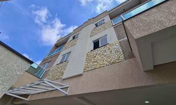 Imagem 2: Cobertura com 88 m² sendo 2 dormitórios, 1 vaga à venda por R$ 370.000 - Vila Tibiriçá - S