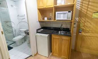 Imagem 3: Flat Mercure Pinheiros excelente localização disponível para locação com 1 dormitório e 1