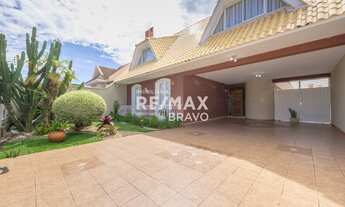 Imagem 2: Casa térrea á venda com 4 quartos, 2 suítes, 4 vagas, lareira e área gourmet com churrasqu