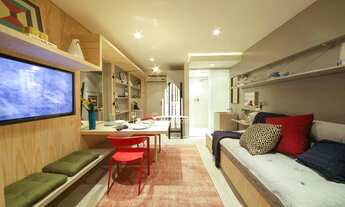 Imagem: Apartamento com 1 dormitório sendo suíte