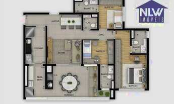 Imagem: Apartamento à venda, 112 m² por R$ 1.181.000,00