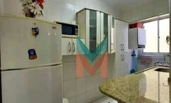 Imagem 2: Apartamento com 1 dormitório para alugar, 45 m² por R$ 2.500,00/mês - Gonzaga - Santos/SP