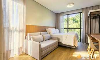 Imagem 3: Apartamento com 1 dormitório para alugar, 28 m² por R$ 2.950,75/mês - Velha - Blumenau/SC