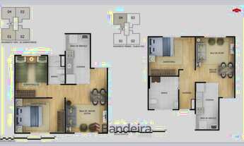 Imagem 2: Apartamento com 2 quartos no sonho dourado 1 - Bairro Residencial Campos Dourados em Goiâ