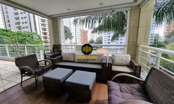 Imagem 5: Apartamento para venda, em São Paulo, no Bairro de Moema, com 4 dormitórios, 3 suítes, 6 b