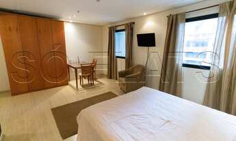 Imagem 4: Flat para locação no Melia Jardim Europa, contendo 30m², 1 dormitório e 1 vaga de garagem