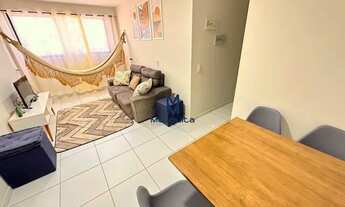 Imagem 2: Apartamento mobiliado com 02 dormitórios para locação anual no Jardim Oceania. 150m do mar