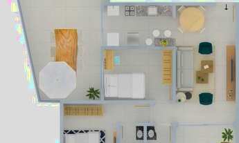 Imagem 6: Apartamento com área privativa à venda, 2 quartos, 1 suíte, 2 vagas, Santa Mônica - Belo H