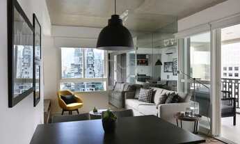 Imagem 3: Studio Charmoso e Totalmente Mobiliado nas Cidade Monções: Conforto e Estilo em 63m²