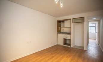 Imagem 2: Apartamento para locação de 35m², com sala, cozinha, quarto com ar e 1 banheiro na Consola