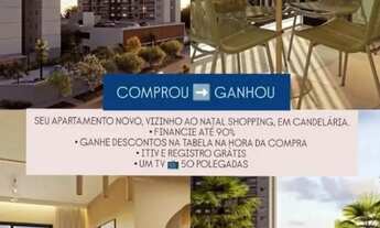 Imagem 2: Edifício Mood Candelária - Apto 2/4 sendo 1 suíte de 59,16 m², 1 vaga por 506.000,00