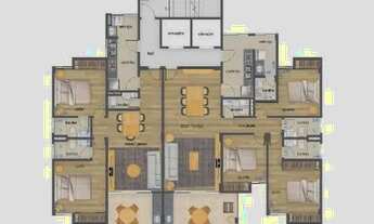 Imagem 4: Apartamento com 3 quartos à venda, 120 m² por R$ 1.090.000 - São Mateus - Juiz de Fora/MG