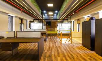 Imagem 2: Conjunto comercial duplex, pé direito duplo, 160m2, 4 vagas de garagem em ótima localizaçã