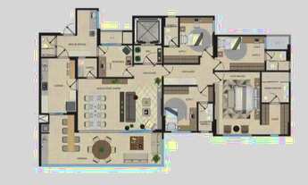Imagem 3: Apartamento com 3 dormitórios à venda, 230 m² por R$ 2.235.000,00 - Setor Bueno - Goiânia