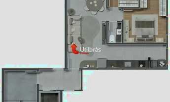 Imagem 5: Cobertura à venda, 2 quartos, 2 suítes, 2 vagas, Santo Antônio - Belo Horizonte/MG