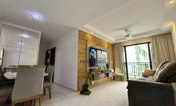 Imagem 3: Apartamento com 3 dormitórios à venda, 83 m² por R$ 480.000 - Jardim Las Palmas - Guarujá