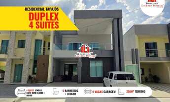 Imagem: Casa com 4 suítes sendo 1 Master com closet