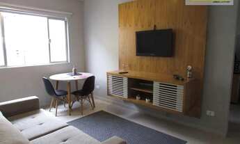 Imagem 2: Apartamento com 1 dormitório para alugar, 56 m² por consultar/DIÁRIA - Itararé - São Vicen