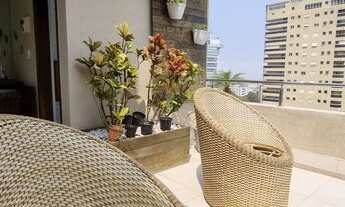 Imagem 7: Cobertura com 4 dormitórios à venda, 430 m² por R$ 3.800.000,00 - Embaré - Santos/SP