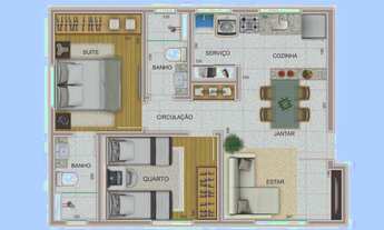 Imagem 2: Belo Horizonte - Apartamento Padrão - Ouro Preto