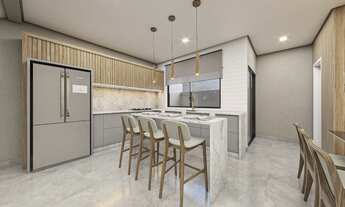 Imagem 4: Sobrado triplex com 120 m², com 03 quartos(01 suíte e 02 demi-suítes). Centro de Navegante