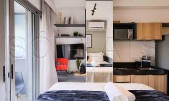 Imagem 2: Studio mobiliado na Oscar Freire em Pinheiros ideal para morar ou investir