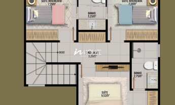 Imagem 7: UBERLÂNDIA - Casa Padrão - BOSQUE DOS BURITIS